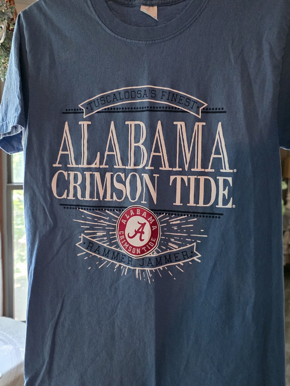 Alabama Crimson Tide Blue Graphic Tee